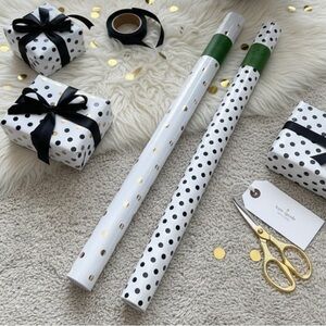 NEW Kate Spade New York Wrapping Paper Rolls - 2 Pack